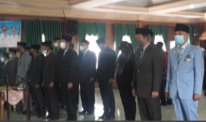 sekda sapril lantik pejabat eselon ii dan iii