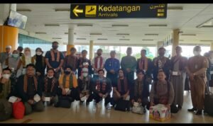 al haris kepulangan mahasiswa jambi dari evakuasi sudan