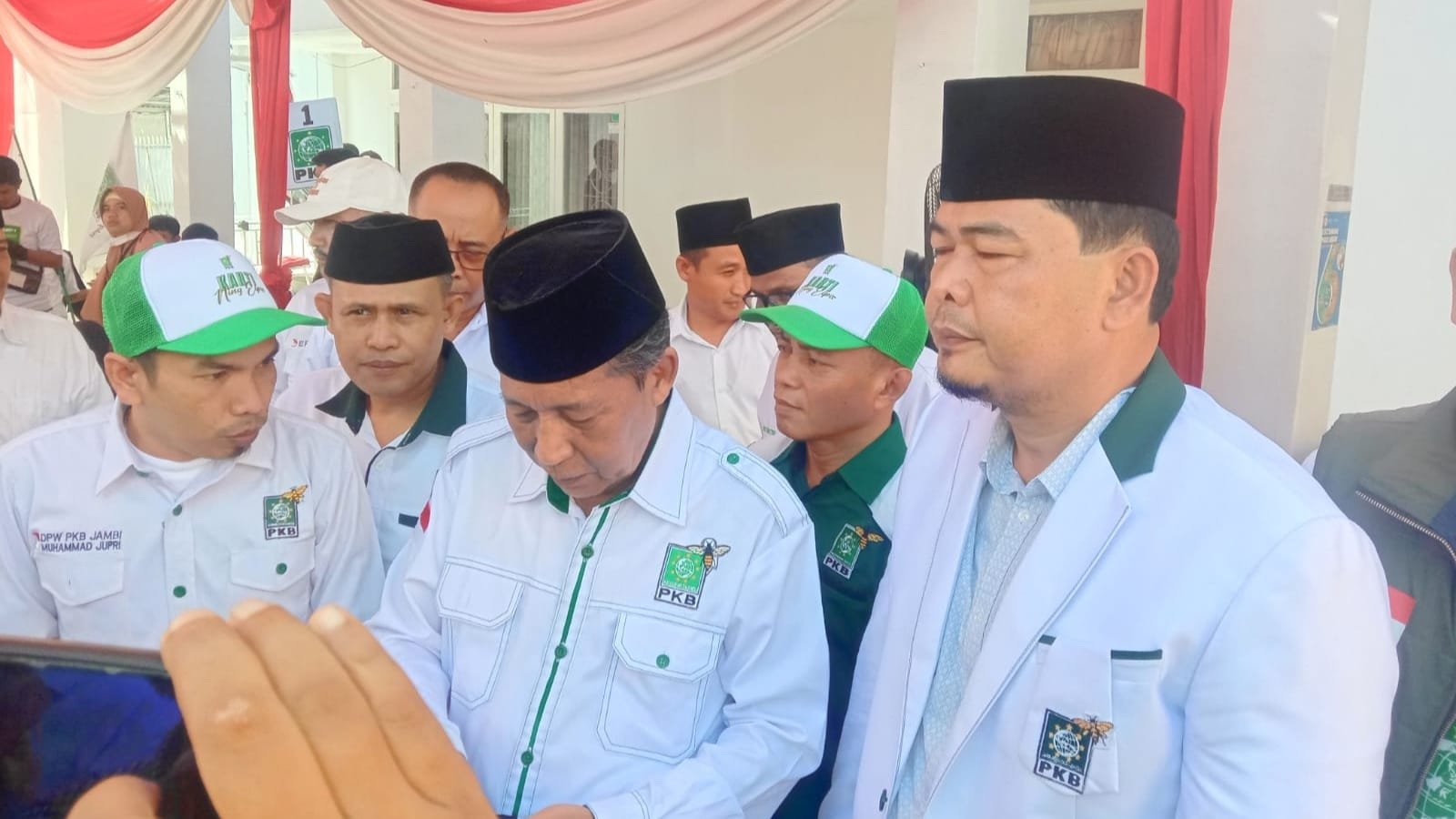pendaftaran bacaleg pkb ke kpu jambi