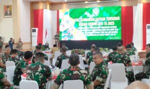 apel komandan satuan tersebar kodam II sriwijaya