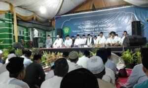 al haris hadiri seribu hari wafatnya kh m burhan jamil