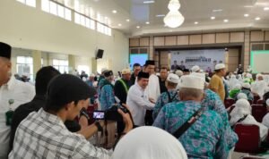 al haris sambut jemaah haji merangin dan kerinci