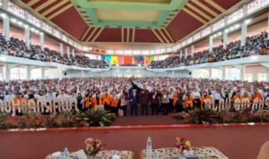 al haris bersama mahasiswa baru unja