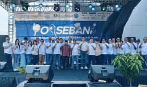 al haris saat hadiri porseban