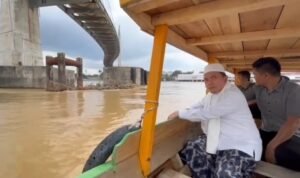 al haris tinjau jembatan gentala arasy al haris tinjau jembatan gentala arasy