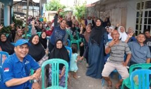 sosialisasi caleg demokrat di jelutung