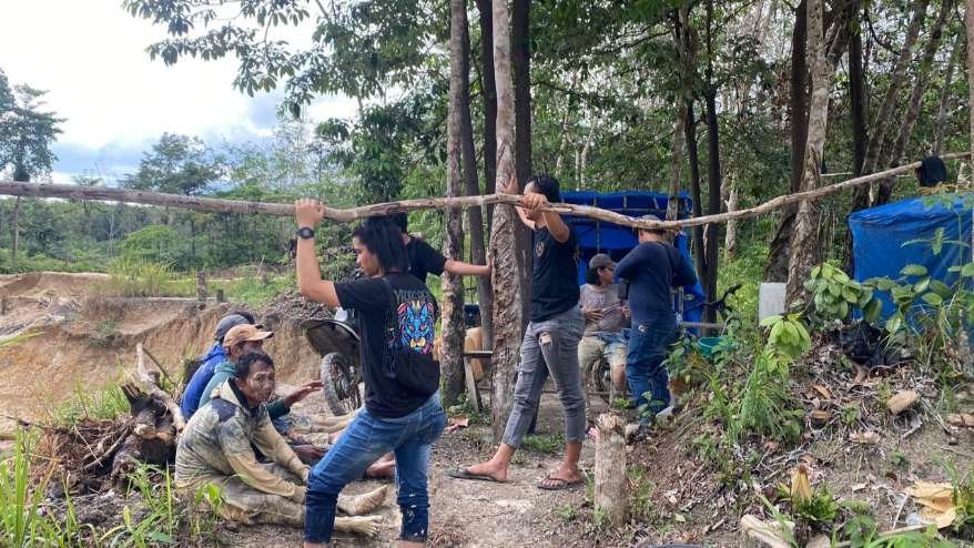 polres tebo tangkap pelaku peti