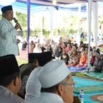 al haris halal bihalal dengan masyarakat tanjung raden