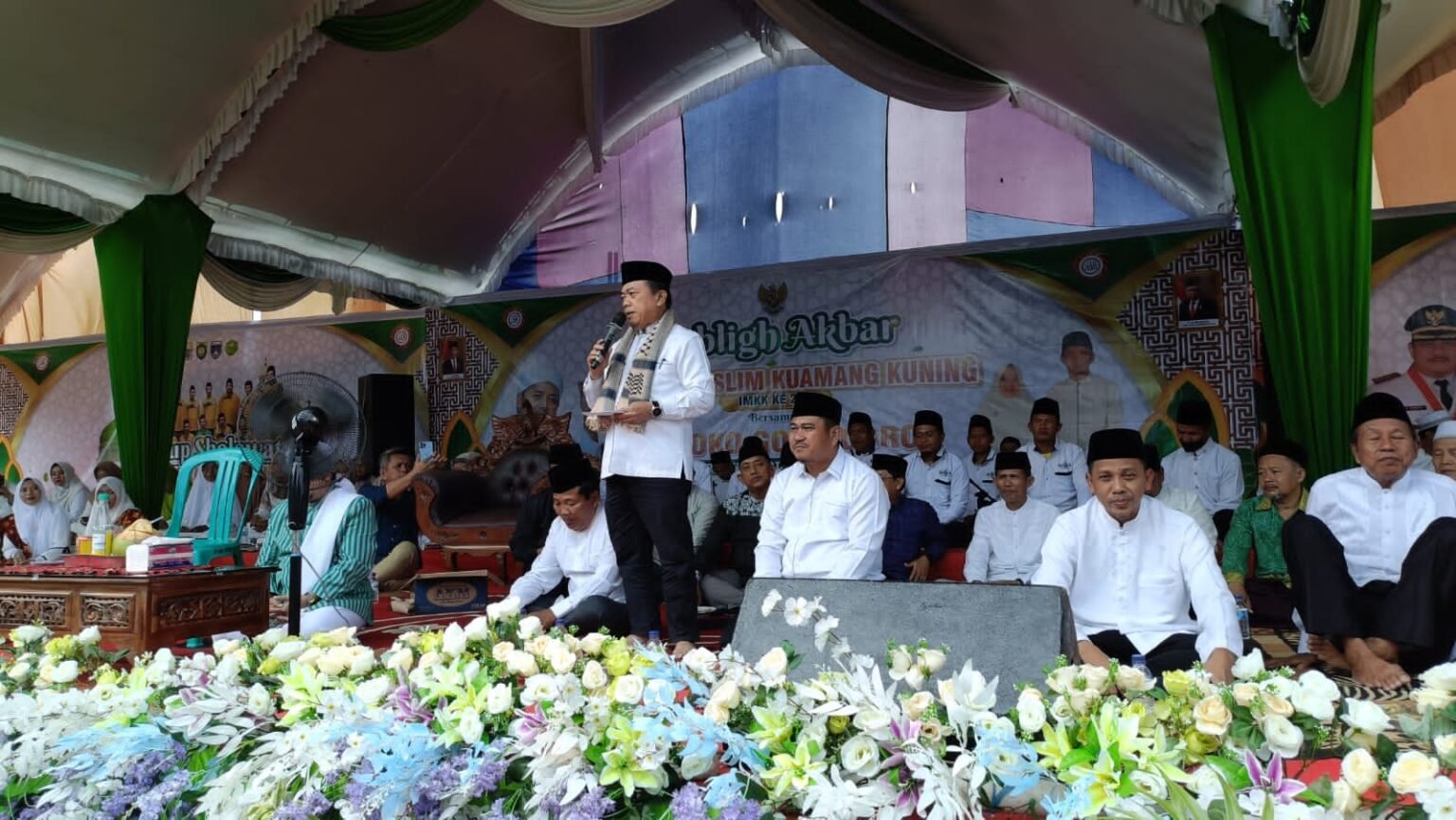 al haris tabligh akbar warga kuamang kuning