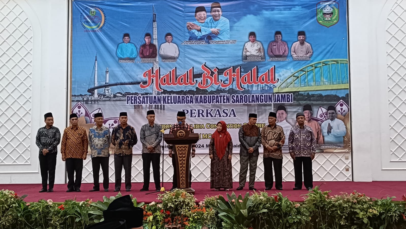 perkasa deklarasi dukung haris sani