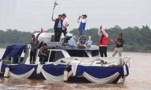 al haris hadiri pembukaan parade perahu hias