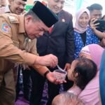 al haris canangkan pin polio