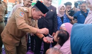 al haris canangkan pin polio