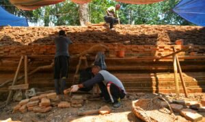 Proses revitalisasi di Kawasan Cagar Budaya Nasional (KCBN) Muarajambi