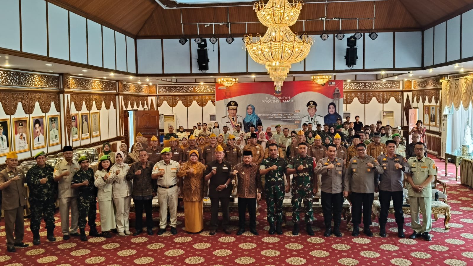 al haris hadiri hut preveri ke 60