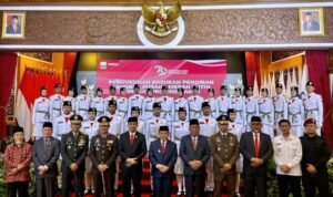 pengukuhan paskibra jambi