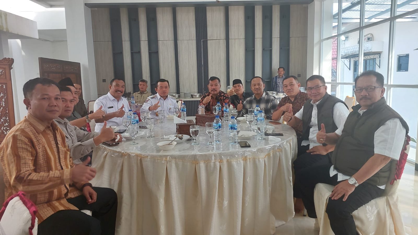 al haris coffe morning dengan paslon bupati kerinci