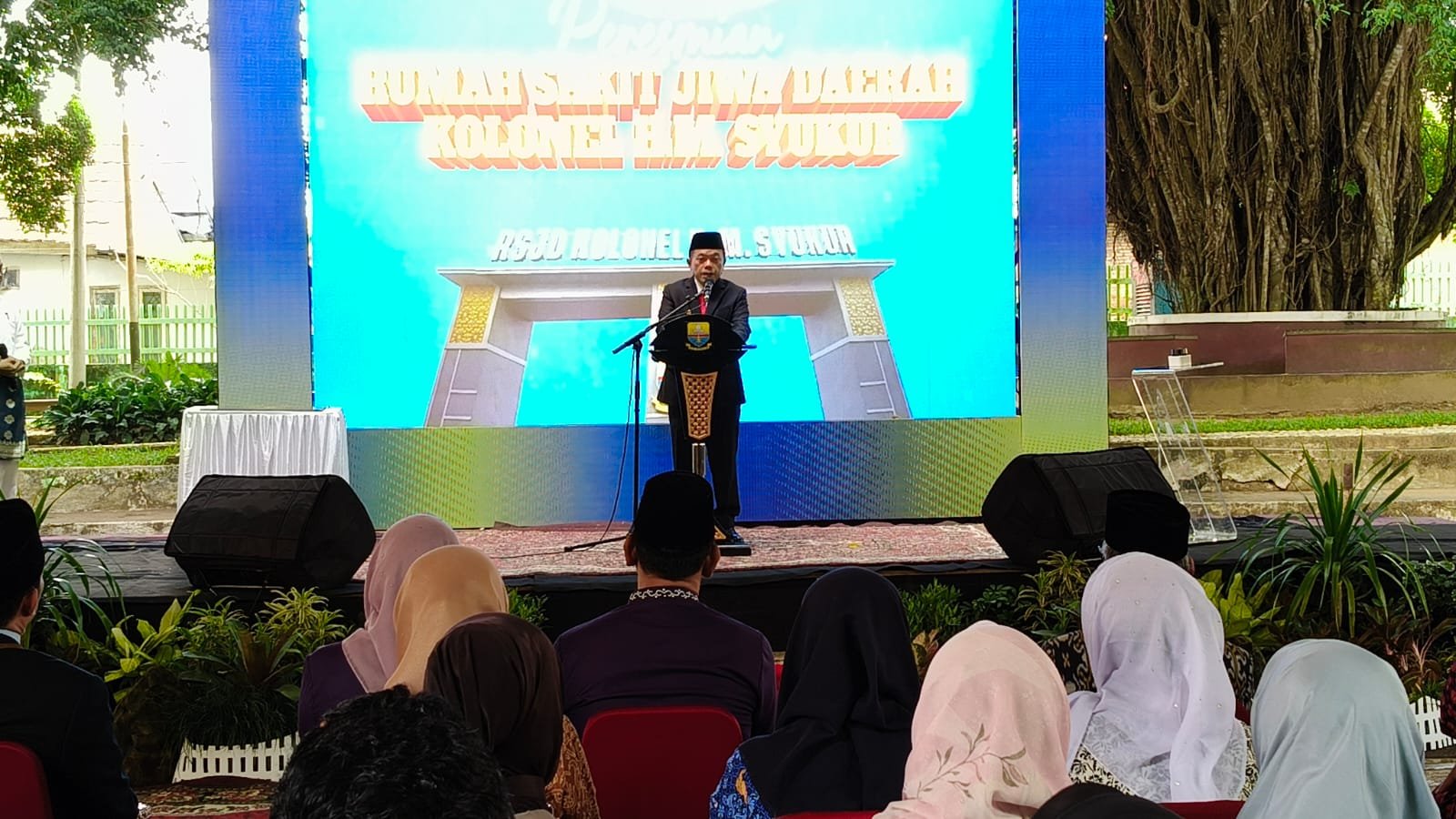 al haris resmikan nama rsjd menjadi rsjd kolonel hm syukur