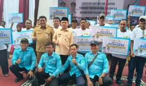 al haris penyerahan bantuan dumisake di tanjab timur al haris penyerahan bantuan dumisake di tanjab timur