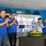 Al Haris saat peringatan HUT dan Rakorcab Partai Demokrat se-Kabupaten Bungo