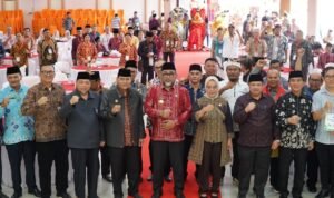 Pjs Gubernur Jambi, Sudirman saat peresmian Desa/Kelurahan Sadar Kerukunan di Kelurahan Talang Jauh, Kota Jambi