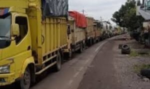 ilustrasi angkutan batu bara