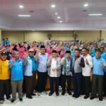 Calon Gubernur Jambi nomor urut 2, Al Haris bersama tim pemenangan Kota Sungai Penuh