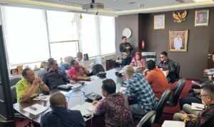 Pimpinan dan anggota Banggar DPRD Provinsi Jambi saat konsultasi ke Kemendagri