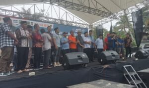 Calon Gubernur Jambi Al Haris melakukan tatap muka dengan tim pemenangan dan masyarakat Merangin