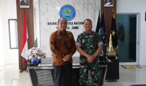 Kepala BNN Provinsi Jambi Brigjen Pol. Wisnu Handoko bersama Danrem 042/Gapu Brigjen TNI Heri Purwanto Kepala BNN Provinsi Jambi Brigjen Pol. Wisnu Handoko bersama Danrem 042/Gapu Brigjen TNI Heri Purwanto