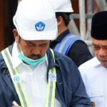 Gunernur Jambi Al Haris saat mendampingi kunjungan kerja Kepala Bappenas RI Rachmat Pambudy