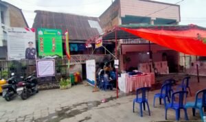 Suasana salah satu TPS di Kerinci