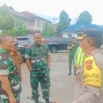 Danrem 042/Gapu Brigjen TNI Heri Purwanto saat memantau PSU di Kota Sungaipenuh