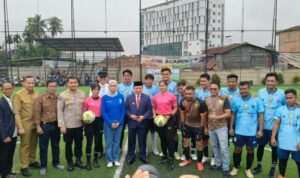 Foto bersama usai pembukaan turnamen Antara Cup 2024