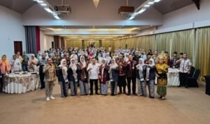 Gubernur Jambi Al Haris saat membuka Musda IX IBI Provinsi Jambi