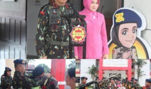 Pelepasan pengantar tugas Wadansat Brimob Polda Jambi Kombes Pol Boy Sutan Binaga Siregar