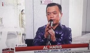 Gubernur Jambi terpilih Al Haris