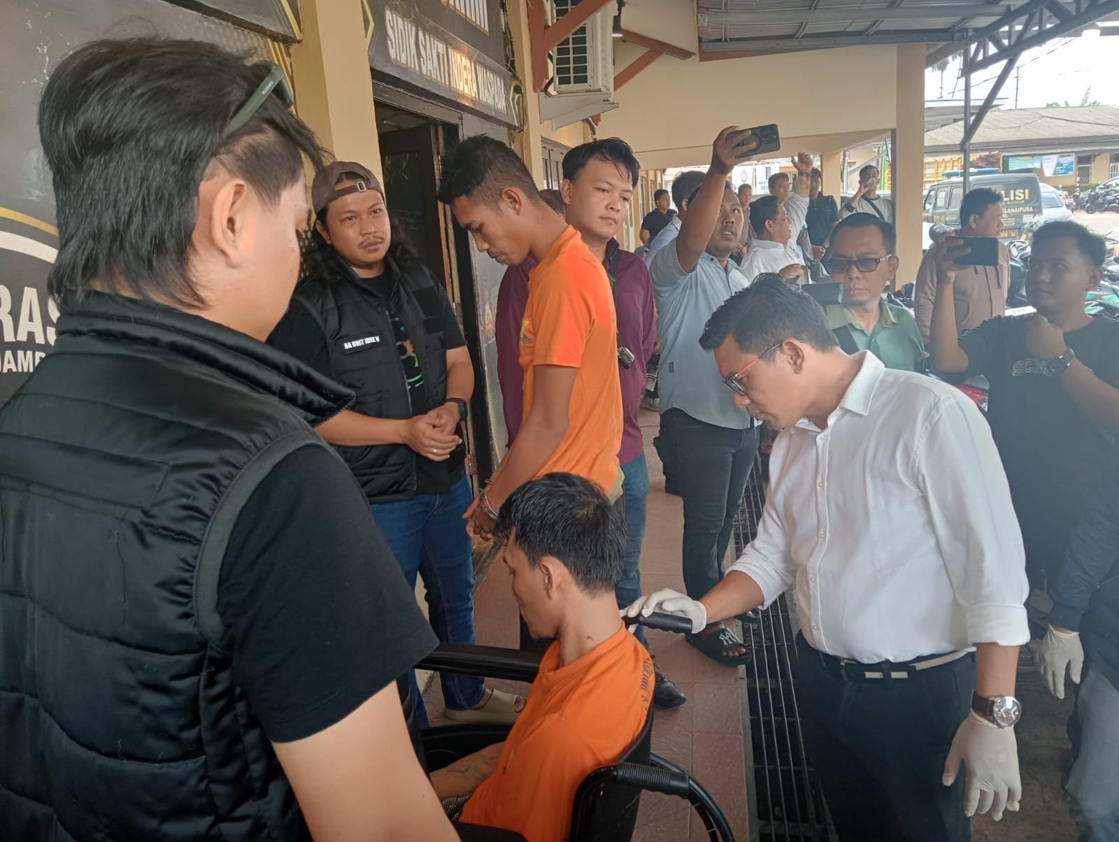 Dua spesiasil pembobol rumah yang berhasil ditangkap Polresta Jambi
