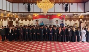 al haris lantik kepala sekolah