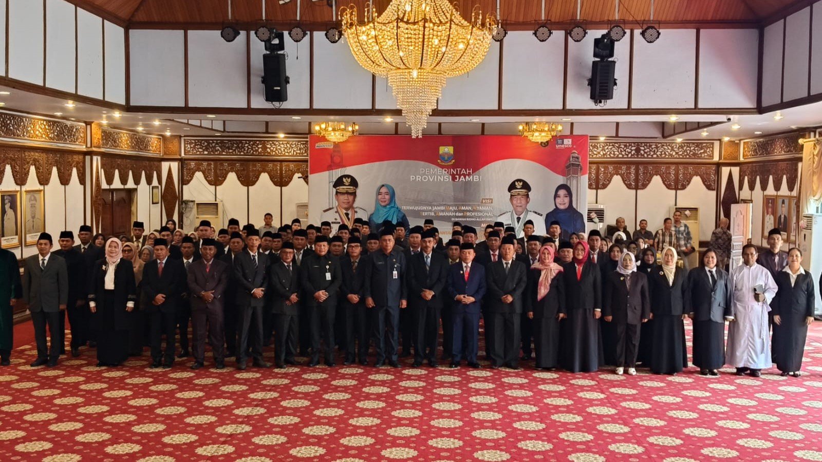 al haris lantik kepala sekolah