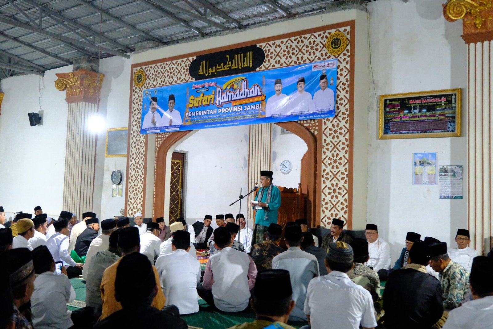 Safari ramadhan Wakil Gubernur Jambi Abdullah Sani di Kabupaten Kerinci