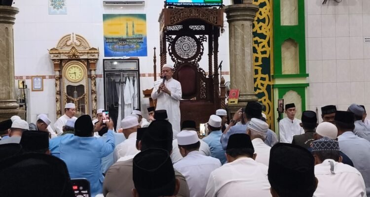 al haris safari subuh di masjid baitul mukmin