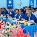Al Haris bersama pengurus DPP dan DPW PAN Jambi