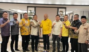 pertemuan agus rubiyanto bersama ketua dpd ii dengan waketum dpp partai golkar