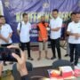 Pelaku dan barang bukti yang berhasil.diamankan polisi