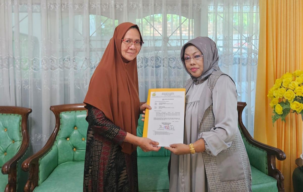Ketua Himpunan Wanita Karya (HWK) Hj Zuhdiah Mahmud siap memberikan dukungan kepada Agus Rubiyanto dalam Musda Partai Golkar 2025