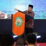 Gubernur Jambi Al Haris saat pelantikan GAPKI Cabang Jambi
