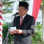 Wakil Gubernur Jambi Abdullah Sani saat menjadi inspektur upacara Peringatan Hari Kebangkitan Nasional ke-117