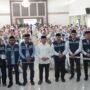 Gubernur Jambi Al Haris saat pelepasan Calon Jemaah Haji (CJH) Provinsi Jambi Tahun 1446 Hijriah/2025 Masehi