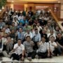 Hasan Mabruri bersama pengurus cabor dan para pendukungnya